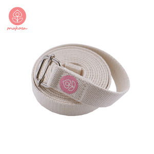 Mukasa alta calidad 100% algodón Yoga estiramiento Correa 240CM ~ 300CM Popular colorido deportes y entretenimiento accesorio - Product Image 2