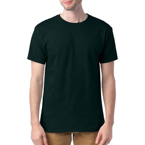 เสื้อยืดคอกลมผู้ชายสไตล์ลำลองสำหรับฤดูร้อน ทรงโอเวอร์ไซส์ แฟชั่น หลวม ใส่สบาย ผ้าฝ้าย แขนสั้น ระบายอากาศดี สีพื้น พิมพ์ลาย - Product Image 1