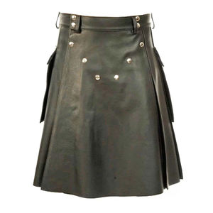 Kilts de Cuero Unisex de Nuevo Estilo en Oferta con el Mejor Precio, Etiqueta Privada al por Mayor para Adultos, Logotipo Personalizado y Servicio OEM - Product Image 2