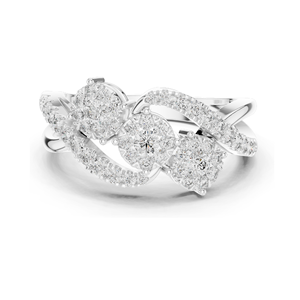 Anillo de Diamante de Laboratorio de 0.622 CT para Mujer, Claridad VVS-VS EF, Oro de 18KT, 14KT, 10KT y Plata 925, Oro Rosa, Amarillo y Blanco - Product Image 1