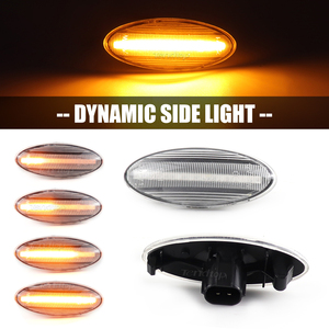 Đèn <span class=keywords><strong>LED</strong></span> báo rẽ siêu sáng nhấp nháy cho Toyota Yaris RAV4 Auris COROLLA, đèn xi nhan động, phản quang tuần tự - Product Image 3