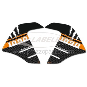 2 Pezzi Protezioni Laterali Serbatoio 3D Compatibili con KTM 1090 Adventure, Adesivi Moto Eleganti - Product Image 2