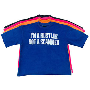 เสื้อยืดผ้าฝ้ายทอแบบสวมหัวสำหรับผู้ชายเสื้อครอปซักได้สำหรับผู้ชายเสื้อยืดคอกลมผ้าคอตตอน100เปอร์เซ็นต์โลโก้ออกแบบได้ตามต้องการ - Product Image 2