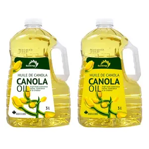 プレミアム精製キャノーラ油/100% 粗精製菜種油/キャノーラ油