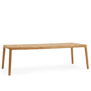 เฟอร์นิเจอร์โต๊ะรับประทานอาหารสี่เหลี่ยมยาวสไตล์โมเดิร์นสำหรับห้องรับประทานอาหารในร่มที่ทนทานและทนต่อปลวก - Product Image 5