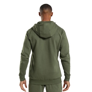 Plain High Quality Blank Heavyweight Fleece Full Zip up Hoodie Set Custom Logo Men's Hoodies & <b>Sweatshirts</b> - Product Image 2