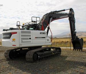 Excavadora HIDROMEK HMK230LC H4 al por mayor, excavadora de orugas con cucharón de 1.2m³ para minería, construcción de carreteras, movimiento de tierras hidráulico, bomba Isuzu - Product Image 2