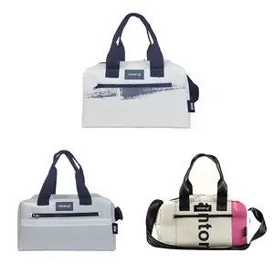 Sustainable Duffel bag made in italy 100% recycled materials ethical hand made ecofriendly waterproof.