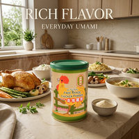 Poudre de bouillon de poulet riche en saveur Camill en gros, certifiée BRC ISO22000 HALAL, sachet de 270g, assaisonnement de poulet en gros pour la cuisine