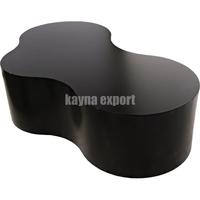 Mesa de Centro de Aluminio de Diseño Nórdico de Lujo Moderno, Diseño Coral, Móvil, Fácil de Limpiar, Muebles de Metal Plateado para Sala de Estar, Nuevo