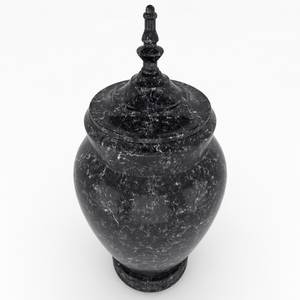 Urne funéraire en marbre/urne funéraire en marbre/urne en marbre pour cendres urne commémorative en marbre urne funéraire en marbre urne en marbre artisanale - Product Image 2