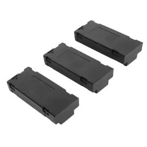 3ชิ้นแบตเตอรี่โดรน1800มิลลิแอมป์3.7โวลต์สำหรับโดรน4ใบพัดโดรน3ชิ้นแบบชาร์จไฟได้โดรน Li แบตเตอรี่พลาสติกและวัสดุ Lipo - Product Image 1