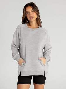 Sudadera de mujer Pullover Manga larga con bolsillos - Product Image 2