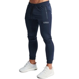 Newest Product Super Quality <b>Men</b> Trousers Cotton Gym Side Zipper Back Pocket Joggers - Product Image 3