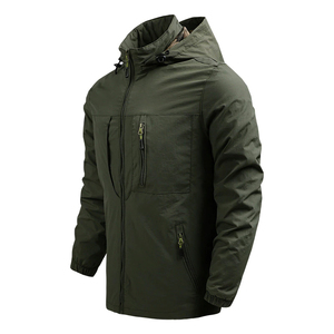 Chaqueta Cortavientos Impermeable de la Mejor Calidad 2026, Precio al por Mayor Personalizado, Chaqueta Cortavientos Unisex Ligera e Impermeable - Product Image 2
