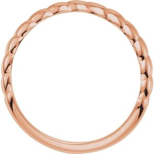Stackable Vintage Stainless Steel Rope <b>Ring</b> 18K Gold Plated Inlay Fashionable Eternity Trendy Style Free Size Vintage Wedding - Product Image 2