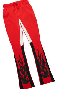 ชุดวอร์มกางเกงผ้าฟลีซสำหรับสตรีทแวร์ฟอกสีกรดชุดวอร์มกางเกงปล่อยเหงื่อและฮู้ด - Product Image 6