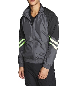 Chaqueta Cortavientos con Capucha y Cuello Alto, Estilo Hip Hop, Personalizada, de Alta Calidad para Hombre, 100% Algodón - Product Image 1