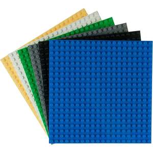 Placa Base Clásica para Lego 40x40, Juguete de Construcción Educativo Moderno, Bloques de Plástico ABS para DIY, Set de Más de 200 Piezas, Enfoque en Robots - Product Image 1