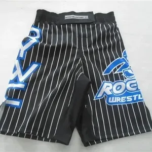 OEM Custom Design Sublimated MMA Hybrid Shorts Solid <b>Mid</b> Unisex Adults Pakistan Made Spandex Fabric Anti-Wrinkle Eco-Friendly - Product Image 5