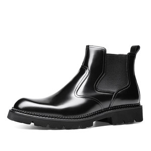 รองเท้าหนังแท้สำหรับธุรกิจ พื้นรองเท้าทนทานต่อการสึกหรอ พร้อมพื้นรองเท้าด้านในระบายอากาศได้ดี รองเท้าทางการสำหรับผู้ชาย รองเท้าทำงาน - Product Image 3