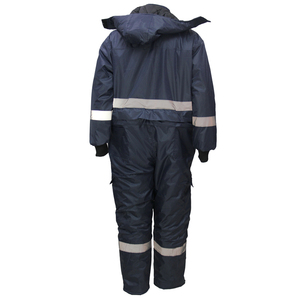 Vêtements de travail d'hiver unisexes les plus vendus, haute visibilité, réfléchissants, vêtements industriels, chauds, respirants, polyester, résistants au feu - Product Image 3