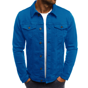 Veste en jean vintage 100% coton personnalisée pour hommes, impression intégrale, veste en jean avec logo brodé, OEM disponible - Product Image 6