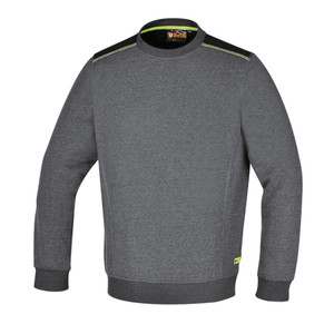 Sudadera con Capucha para Niños con Cuello Redondo y Detalle Verde Fluorescente con Inserciones Negras en los Hombros - Product Image 1