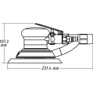 Ponceuse orbitale pneumatique Hazet - Product Image 2