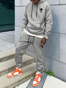 Precio de fábrica Producto Chándal personalizado Mejor precio Hombres Chándales de lana de algodón para hombres con Personalización completa - Product Image 5