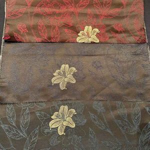 Fabricants d'abaya ultra douce avec une bonne brillance, douce au toucher, lisse, luxe, satin jacquard, brocart floral, tissus au toucher riche - Product Image 3