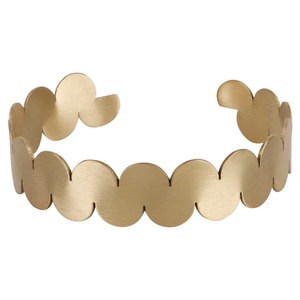 Nouveau concepteur en laiton brillant plaqué or bracelets à la main porter pour le mariage et la fonction de fête utiliser des bijoux à la main en métal - Product Image 1
