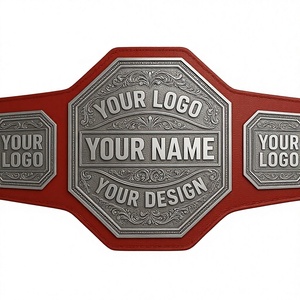 Encargo al por mayor de aleación de Metal de Zinc Mundial de Lucha Libre cinturón de Campeonato - Product Image 1