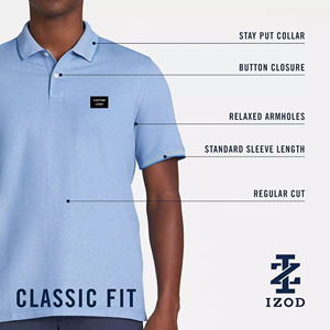 Polo Personalizable 100% Algodón al Mejor Precio, Polo Casual para Hombre con Bloques de Color, Manga Corta, Corte Regular, Multicolor - Product Image 4