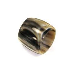 Anneau de serviette unique et élégant en argent poli, métal lourd, aspect attrayant, décoration de centre de table de luxe - Product Image 6