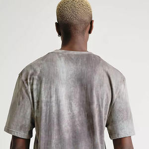 เสื้อยืดแขนสั้นของผู้ชายระบายอากาศได้ดีน้ำหนักเบาเสื้อยืดระบายอากาศได้ดีปรับแต่งได้จากโรงงาน - Product Image 6