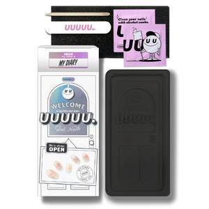 Uñas de Gel Semi Curadas de Calidad Profesional Coreanas 100% Reales, Veganas, Libres de Crueldad, Adhesivos para Uñas, Manicura al por Mayor, Certificadas - Product Image 4