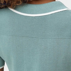 Tùy Chỉnh Của Phụ Nữ Ngoài Trời Golf Cho Polo Áo Sơ Mi 100% Cotton Pique Ngắn Chiều Dài In Thêu Logo - Product Image 4