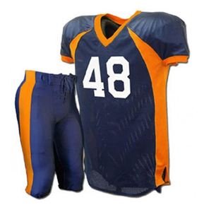 Jersey de Fútbol Americano Personalizado OEM con Nombre del Equipo Impreso Transpirable, Impresión por Sublimación Personalizada, Talla Grande, Secado Rápido - Product Image 1