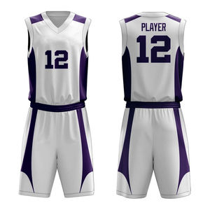 Uniforme de basket-ball 100% polyester, uniforme de basket-ball de bonne qualité, uniforme de basket-ball de haute qualité, uniforme de basket-ball sur mesure, nouveau design - Product Image 4