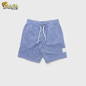 Short de gymnastique décontracté taille moyenne pour hommes avec compression respirante à séchage rapide Short d'entraînement à motif solide pour la vie quotidienne Vente en gros - Product Image 2
