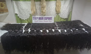 Genius Virgin Indian Temple Extensiones de cabello Kinky Straight Natural Wave y Jerry Curl Cabello humano de alta calidad - Product Image 6