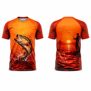 Camiseta de Pesca 2026 de Nuevo Diseño, Protección Solar UV Personalizable, Secado Rápido, Sublimación, Corte Ajustado, para Hombre, Venta al Por Mayor - Product Image 4