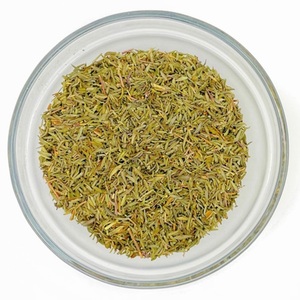 Especias individuales orgánicas de tomillo certificado de calidad superior para saborizar alimentos 1 tarro de vidrio 8g - Product Image 1