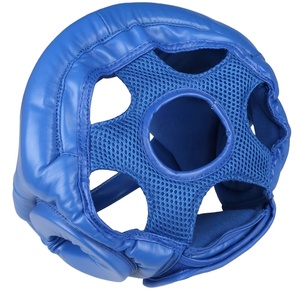 Casco de cuero PU de alta calidad, protector de cabeza, equipo de seguridad competitivo para Fitness y lucha del proveedor paquistaní a la venta. - Product Image 5