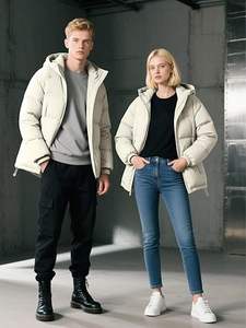 Veste polaire avec logo personnalisé OEM pour hommes 2025 Premium imperméable léger isolé vêtements d'extérieur d'hiver en vrac vente en gros de vestes de mode - Product Image 2