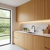 Armoires de cuisine modulaires personnalisées multi-styles KEJIA pour la rénovation de maisons de luxe et de projets commerciaux