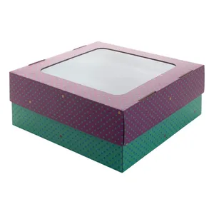 CreaBox Coffret cadeau personnalisé, boîte cadeau personnalisable avec fenêtre - Product Image 1