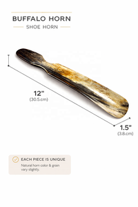 Cuchara para Zapatos de Cuerno de Búfalo Premium, Hecha a Mano, Natural, Duradera, Acabado Liso, Ecológica, de Lujo, Diseño Ergonómico, Regalo - Product Image 2