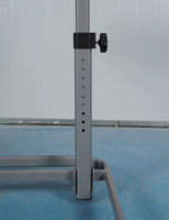 Table médicale portable pliable pour lit d'hôpital, bureau de chevet réglable pour patients alités